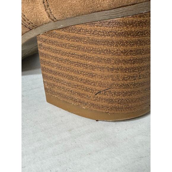 Indigo Rd. Women's Ankle Booties tan / brown with heel size 6.5 - Picture 7 of 14